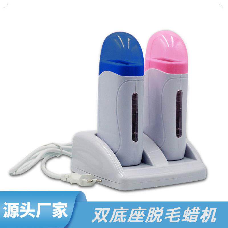厂家现货跨境爆款除毛脱毛蜡机 热蜡机 双座脱毛蜡疗仪器 熔蜡机