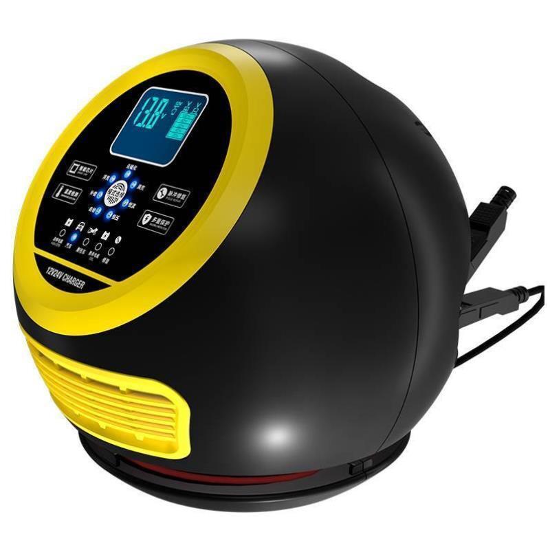 汽车电瓶充电器12v24v伏摩托车蓄电池全智能纯铜修复大功率充电机