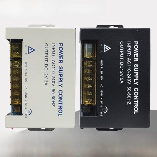 电源控制器门禁电源12V5A变压器电锁开关3A一体机门禁机延时电板