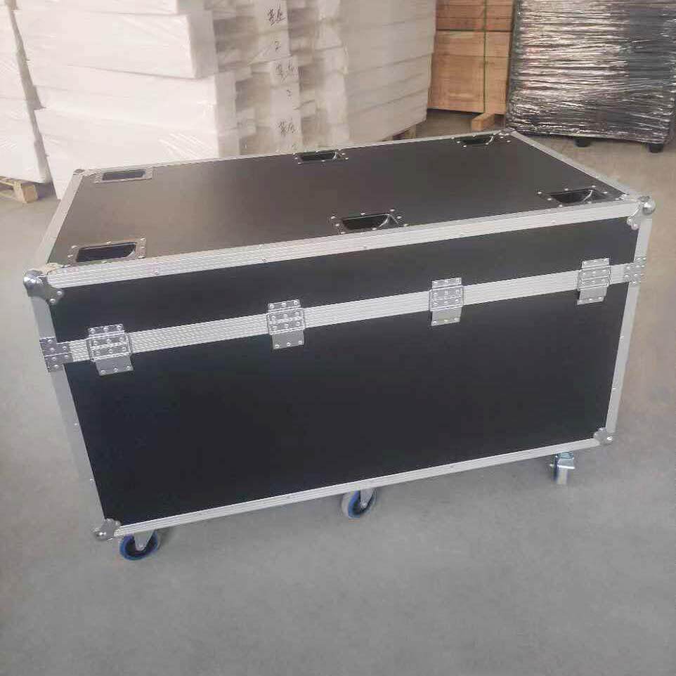 厂家供应铝合金航空箱带方向轮 展会箱运输箱机械设备工具箱防震