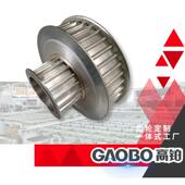 源头厂家耐磨铝合金同步轮 制 工业传动同步带轮圆弧齿轮非标定