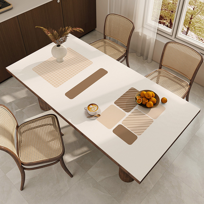 餐桌垫防油防水防烫高级感餐桌垫PVC茶几桌布桌子保护垫书桌垫子,居家布艺,桌布,淘宝优惠券,粉丝福利购,淘宝优惠卷