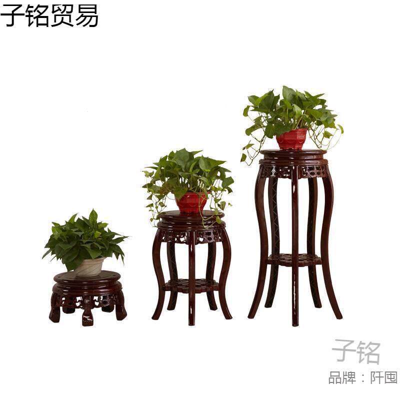 放花的仿置木凳pddkNrP7子客厅物架花盆子仿木质多功能电花凳架子