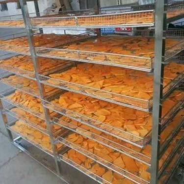 红薯片地瓜干燥设备人参枸杞烘干机室全自动柿饼无花果烘干箱房