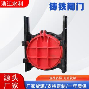 铸铁闸门渠道河道手电一体铸铁圆闸门农田灌溉铸铁镶铜闸门
