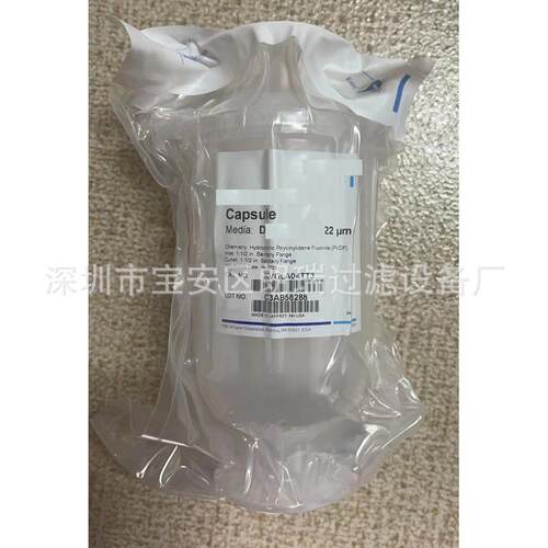 销售 密理博5英寸 KTGRA04TT3囊式过滤器 AB05DFL2PH4除菌滤芯