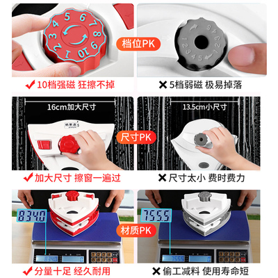 擦玻璃神器家用专业双面擦三层高层窗户外家政保洁专用清洗搽工具