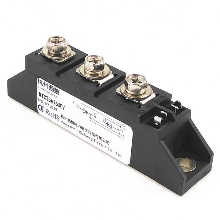 双向晶闸管MTC110A 1600V 可控硅模块160A 200A 300A-16大功率24V