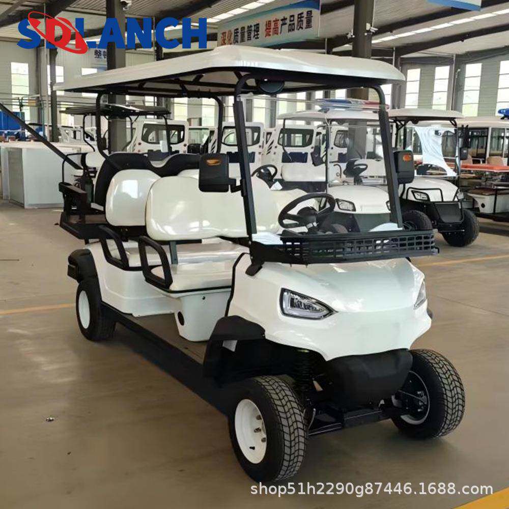 4座民宿摆渡观光车6座越野敞篷高尔夫球车景区游览电动观光车