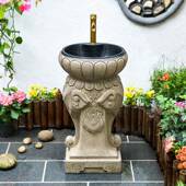 7W户阳台衣庭水外池台盆小院院子洗池516拖把池室外洗手台花园露