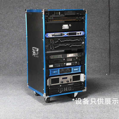 20U16U航空功放柜机箱机柜舞台演出调音台机箱航空柜防震家用机箱
