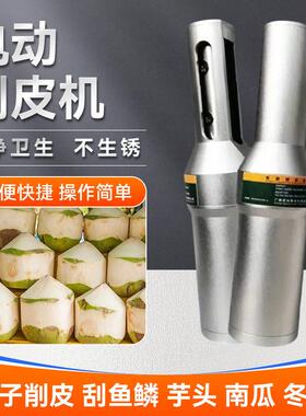 椰子去皮机电动削皮机厂家果蔬去皮机果蔬加工设备刮鱼鳞南瓜