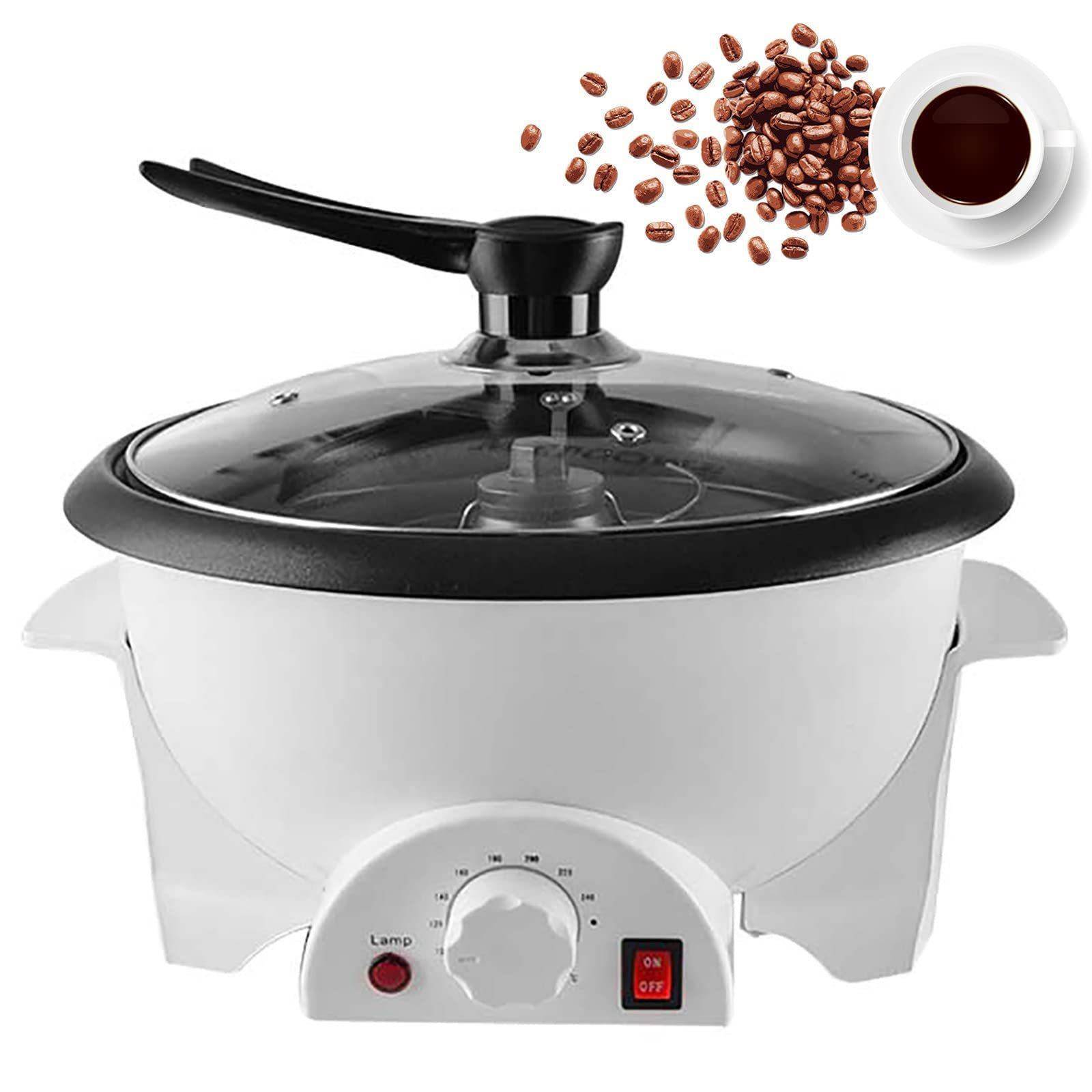 家用生咖啡豆烘焙锅电动带自动冷却小型烘茶咖啡烘豆机咖啡烘焙机