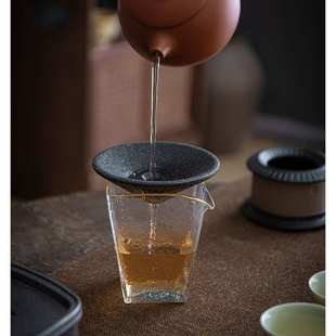 厂家批发陶瓷纳米过滤茶漏茶滤网无孔茶隔过滤器创意茶漏斗茶叶渣