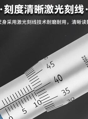 青海青量旋转式外螺纹中径螺纹千分尺电子数显0-25-50-75-100mm