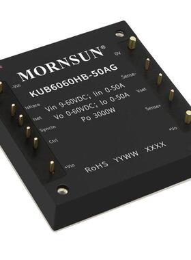 KUB6060HB-50AG金升阳DC-DC非隔离电源输入0-60V转0-60V输出50A