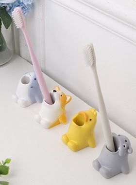 牙刷架卫生间创意收纳装饰摆件