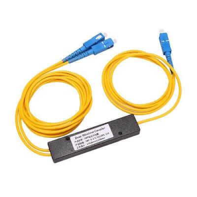 Ftth SC UPC 1X2 Plc Singlemode Fiber Optical Splitter Fbt