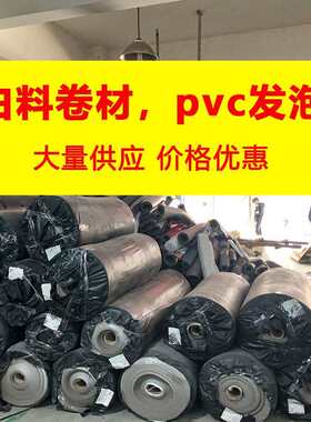 卷材原料pvc发泡皮革地垫地毯白料可打印图案网红脚垫入户阳台垫