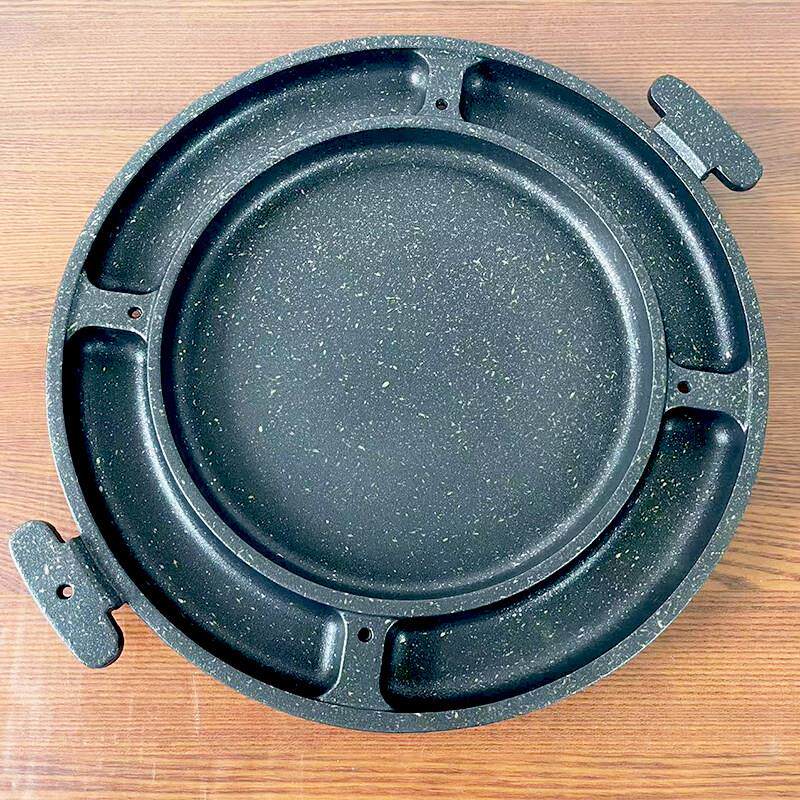 韩式芝士排骨锅烤肉锅鸡蛋羹烤盘不沾锅烤肉店专用料理锅350