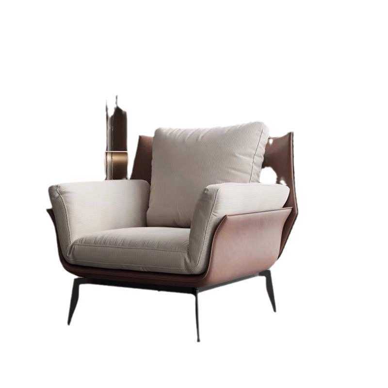 现代轻奢单人沙发椅阳台休闲椅简约单椅意式极简沙发椅椅子,住宅家具,沙发椅,淘宝优惠券,粉丝福利购,淘宝优惠卷