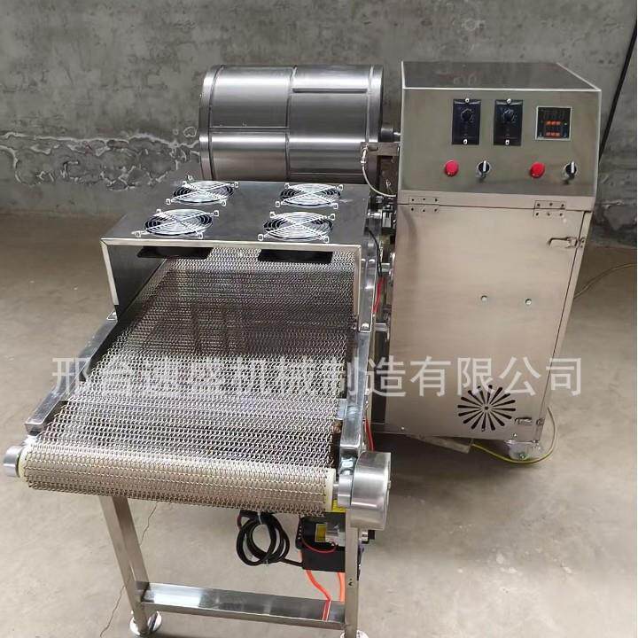 自动烤春饼机可自动折叠计数电加热春卷皮机排双排燃气款筋饼机
