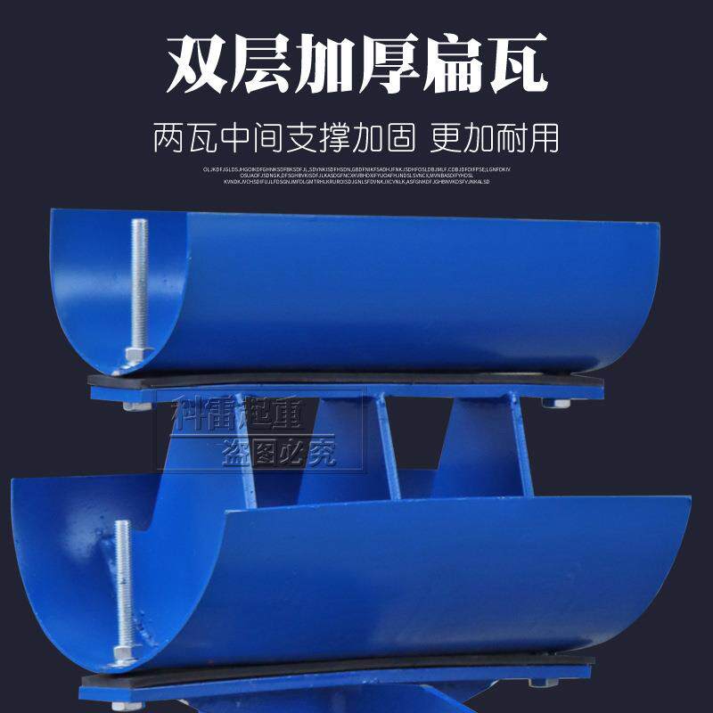 起重机行车20号工字钢专用双层电缆滑车 钢瓦钢轮加厚板拖缆跑车