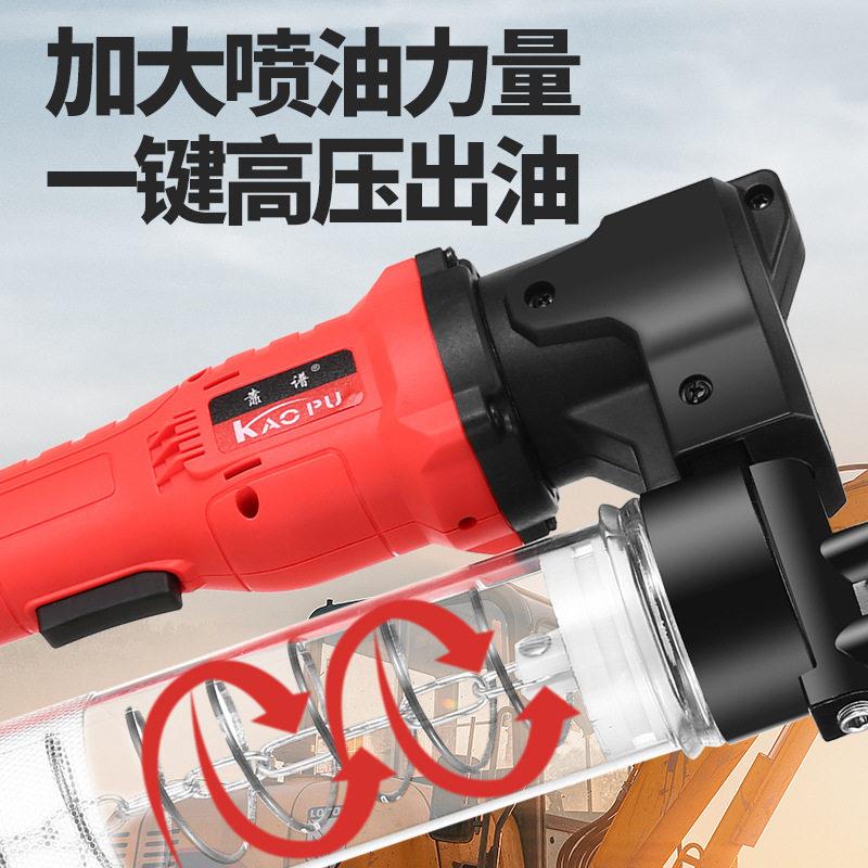 新款直销跨境电动无绳充电黄油枪大容量强动力充电式注油机工程车