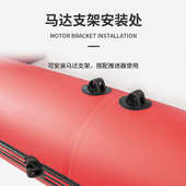 路亚浮台船野营垂钓平台充气多人魔毯可配帐篷水上钓台