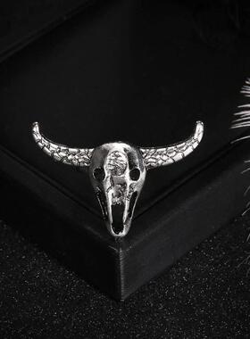 Bull head rings simple retro personality joint ring jewelry
