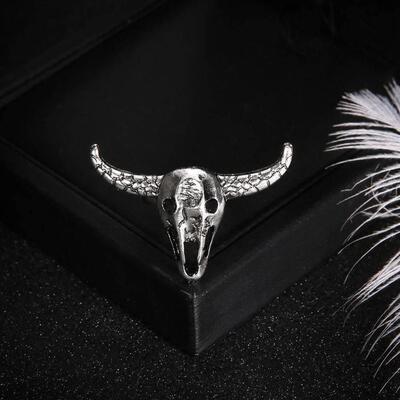 Bull head rings simple retro personality joint ring jewelry