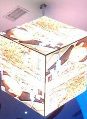 LD异屏室WOE内P2P2.5P3P4lEed魔方屏门店型电子惊广告显示屏爆低