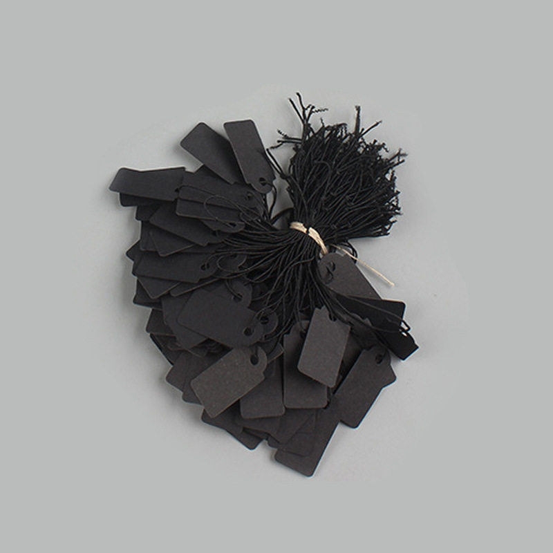 酒标签吊牌空白带麻绳存酒标签自制青梅酒手写标签牛皮纸挂牌卡片