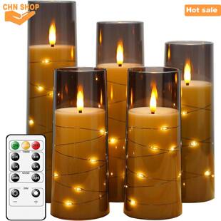 Flameless LED Candles String Christmas&Halloween Decoration