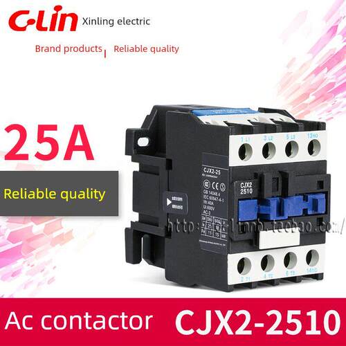 C-Lin鑫凌牌交流接触器Cjx2-2510常开Cjx2-2501常闭Ac220Ac380V