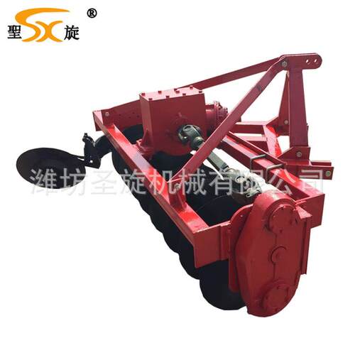 驱动圆盘犁生产厂家一年质保厂家直销圣旋机械水田翻地犁