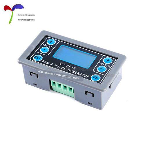 ZK-PP1K PWM脉冲个数频率占空比可调带壳模块步进电机圈数驱动器