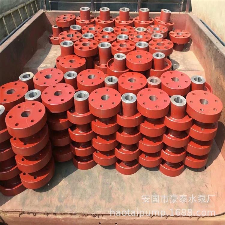 河北柱销式联轴器160x5X5泵联三爪式联轴器水泵配件电脑扫描