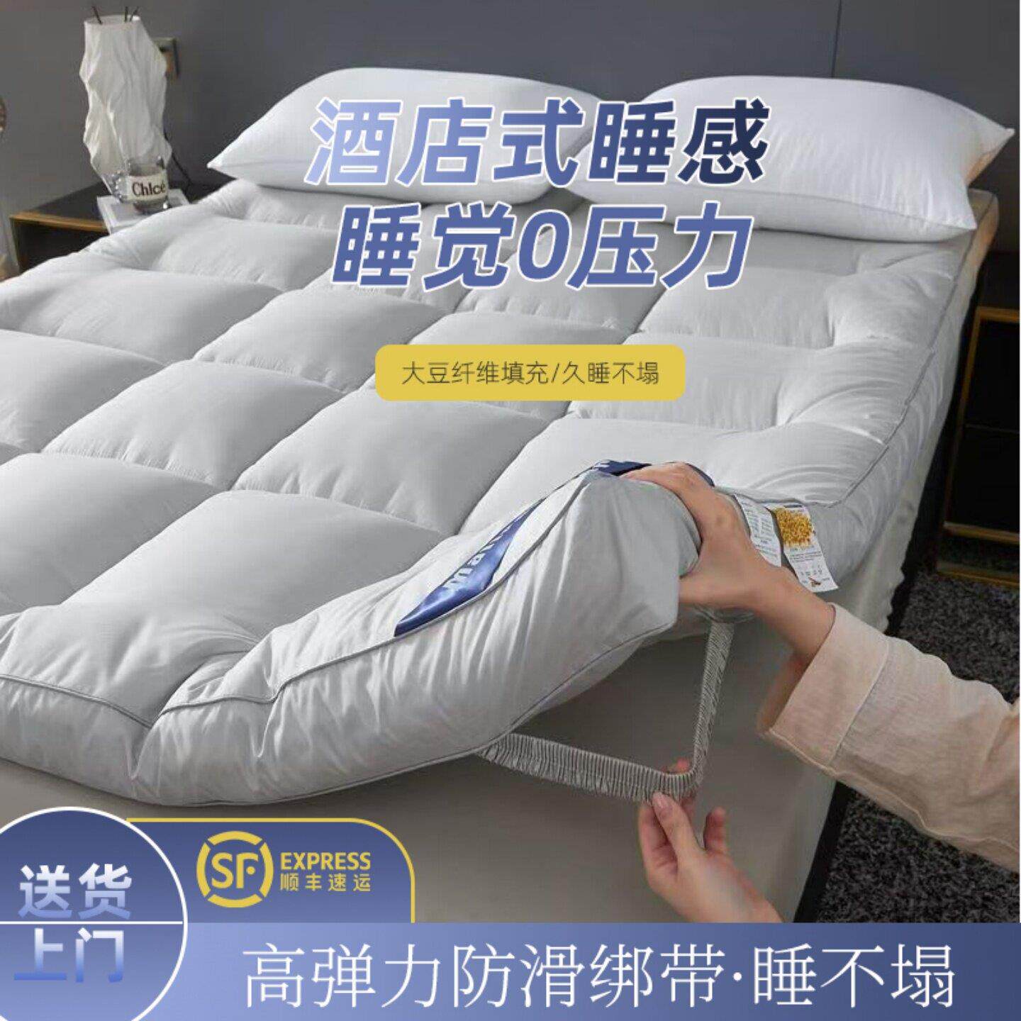五星级酒店床垫家用软垫卧室榻榻米床褥垫褥子垫被垫褥软铺底超软
