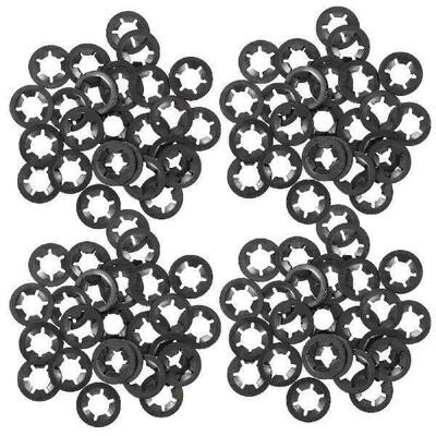 210 Pcs Bearing Clamp Retaining Washers Locking Fastener