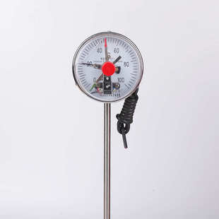 智能工业锅炉温度表 411温度计 双金属温度计 径向活动螺纹型WSS