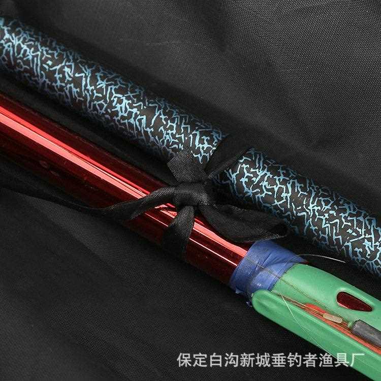 新款直销鱼竿包海竿包加厚大肚包125双层渔杆包伞包手杆包台钓渔
