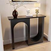 意异型玄关637台极简岩板供桌客桌厅端景玄柜艺术式 风玄关关靠墙