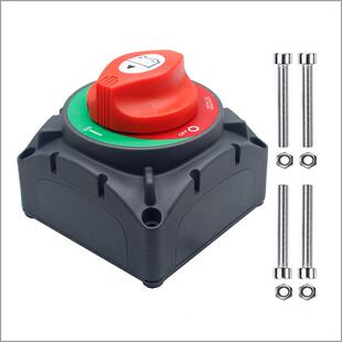 用于游艇RVATVUTV卡车大电流电池断电开关600A旋钮电源主开关