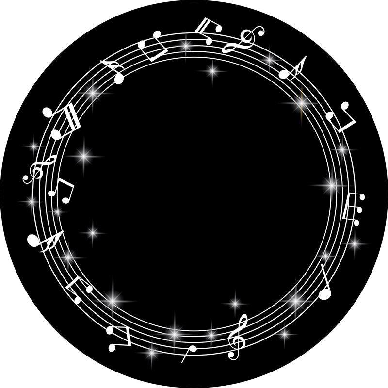 高档可音制三角钢琴隔音吸地毯专用圆形音琴房符琴行地垫简定约录