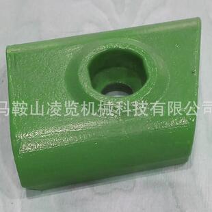 凌览机械 夹块适用于美卓巴马克矿山机械配件制砂机耐磨件易损件