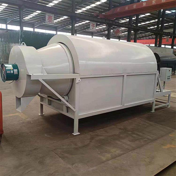 酒糟豆腐渣剩饭干燥设备多功能小型烘干机木屑辣椒滚筒烘干机