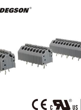 DEGSON高正高松DG250-3.5弹簧式免螺丝PCB接线端子KF250/PTSA 1,5