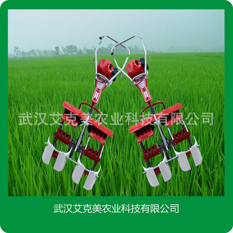 家用小型除草机 迷你打草机 水田稻田除草机多功能微耕机开沟机