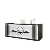 新中式 收银台吧台网红前台高档轻奢现代简约超市养生美容店奶茶店